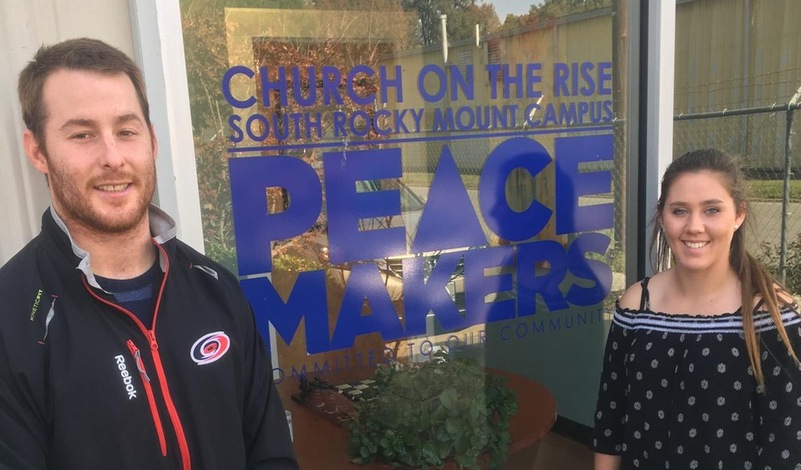Football's Quinn Tobias and Soccer's Jordan Forbess visit Peacemakers