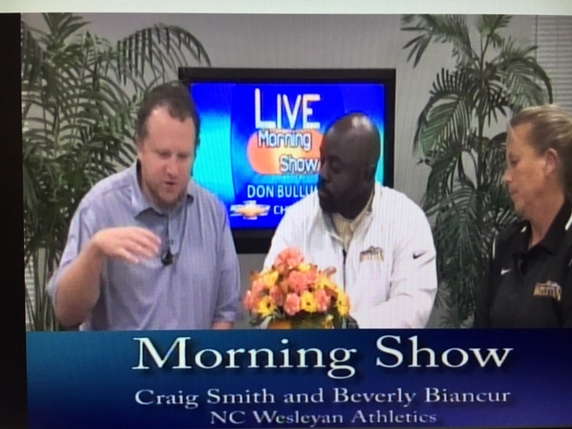 Coaches Smith and Biancur Featured on WHIG Morning Show