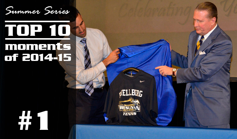 Top-10 Moments of 2014-2015... #1 Retired Jersey Unveiling