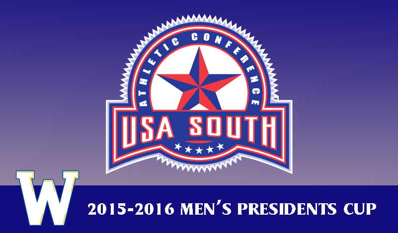 N.C. Wesleyan Captures USA South Men's Presidents Cup