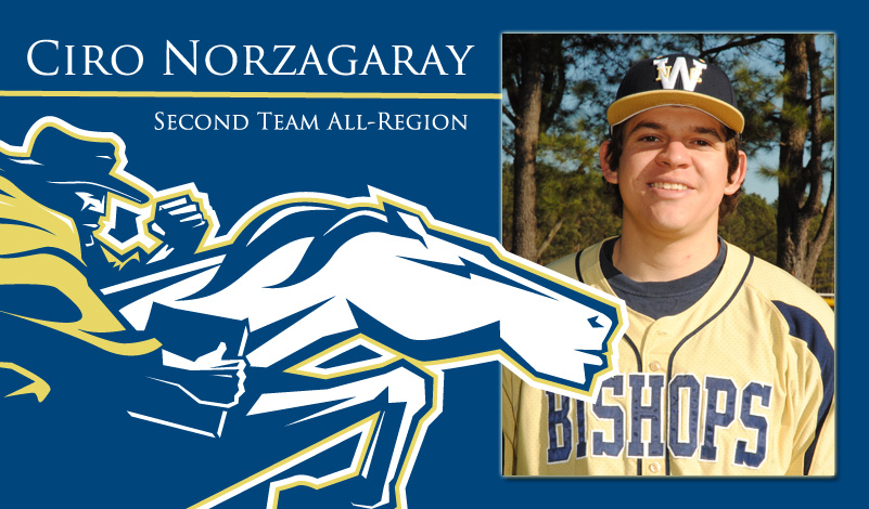 Baseball's Norzagaray Earns All-Region Honors at Shortstop