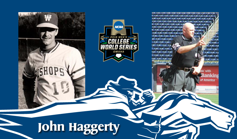 Former Bishop John Haggerty Umpires at College World Series