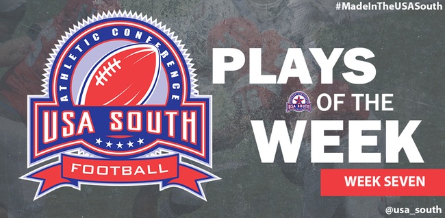 Johnson Fumble Return TD Featured in USA South Plays of the Week