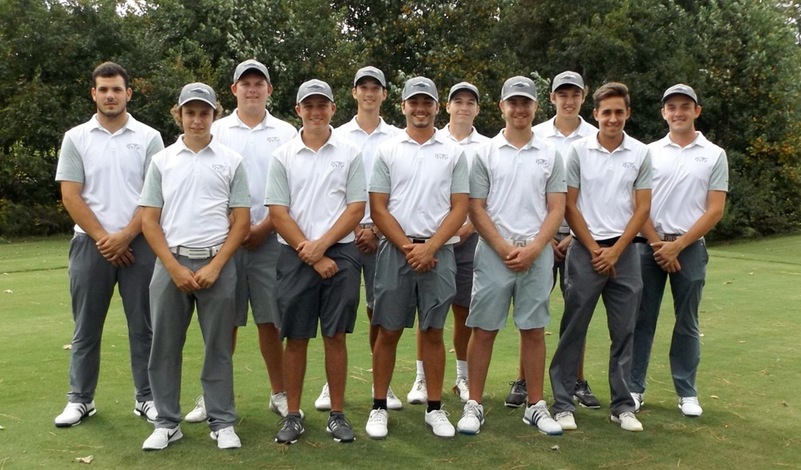 2017-2018 N.C. Wesleyan Men's Golf Team