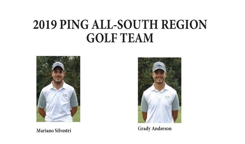 Two Golfers Named to All-South Region Team