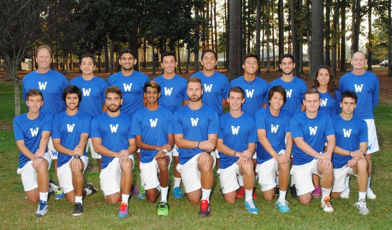 2017-18 N.C. Wesleyan Men's Tennis Team