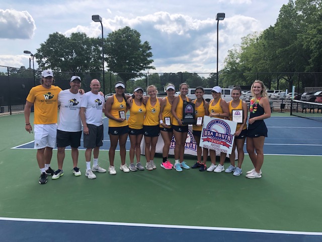 Women's Tennis Wins 2nd Straight Conference Title