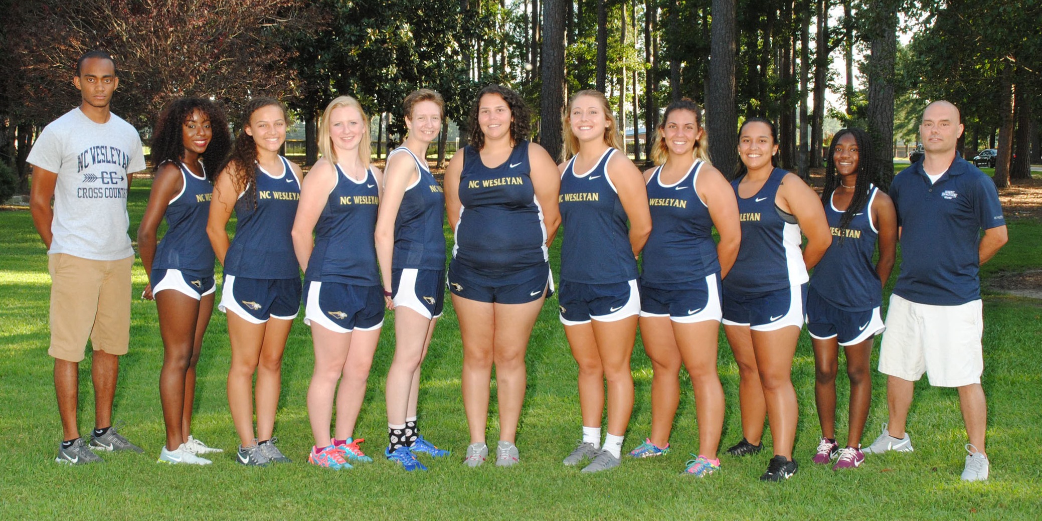 Women's XC place 10th at Catawba