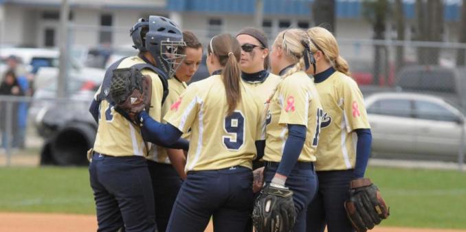 Softball Bishops Win Trio of Games in Triangle Classic
