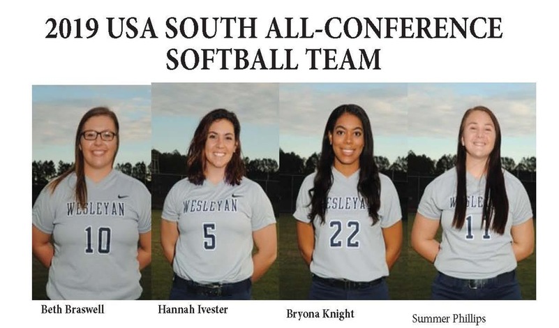 Regular Season Softball Champs Receive All-Conference Honors