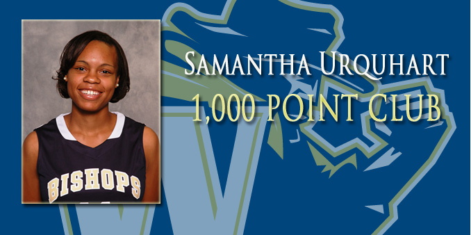 Urquhart Joins 1,000-Point Club, Bishops Win at LC