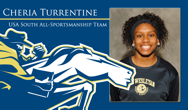 NCWC's Turrentine Named to USA South All-Sportsmanship Team