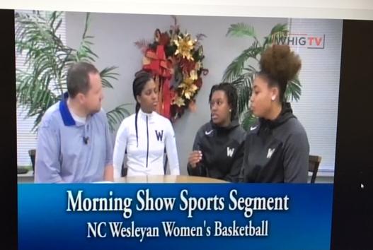 Women's Basketball featured on WHIG-TV