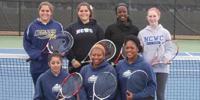 NCWC Women's Tennis Drops Pair of Home Matches