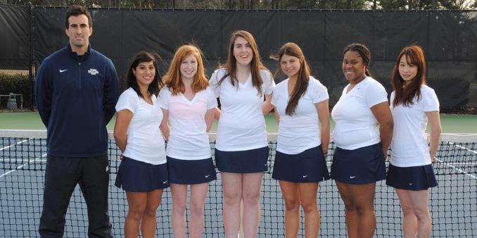 2014 N.C. Wesleyan Women's Tennis Team