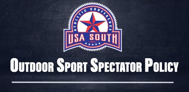 USA South Outdoor Sport Spectator Policy Announcement
