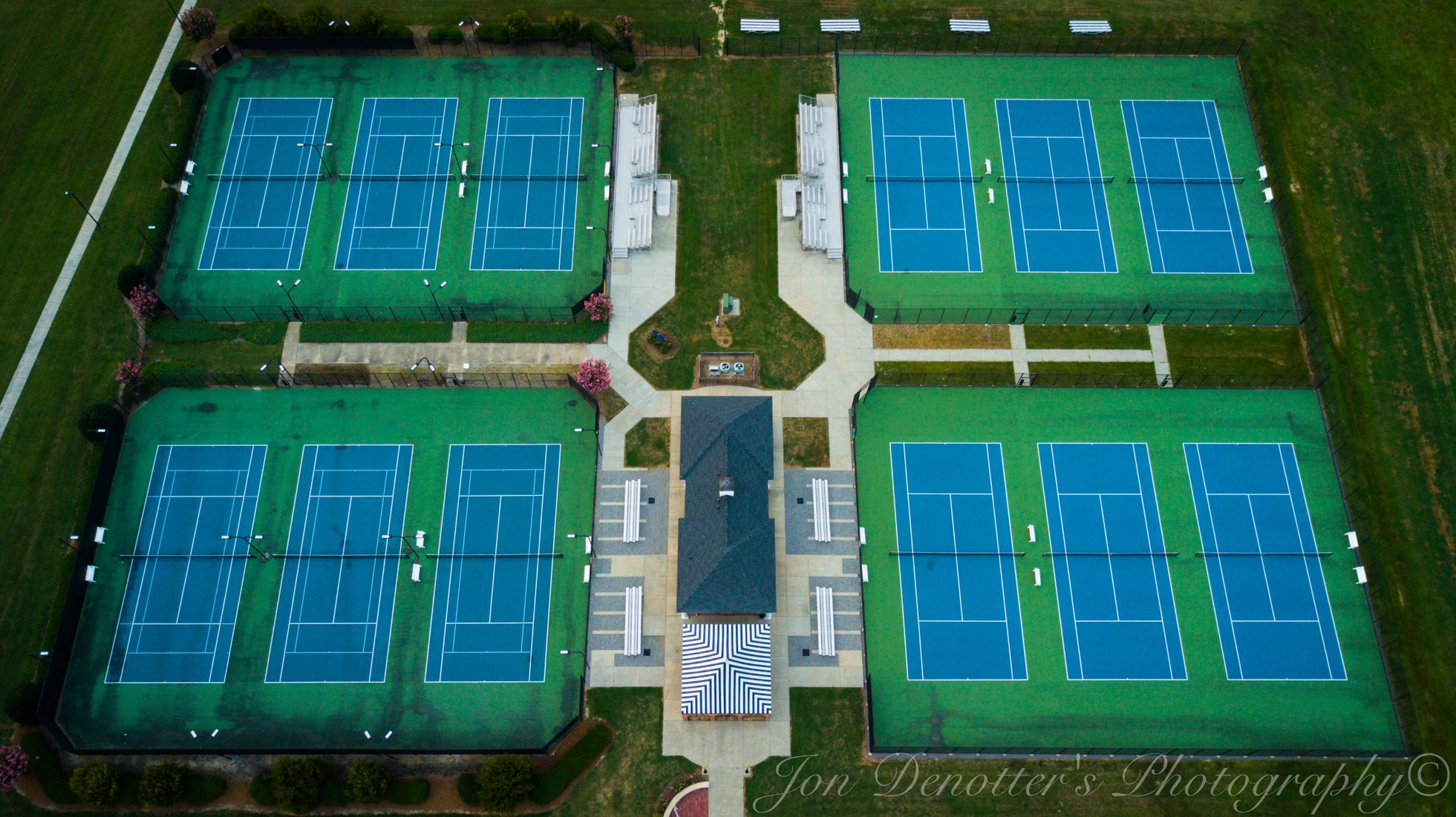 Slick Family Foundation Tennis Center | Vietnam Memorial Courts & Betts Pavilion