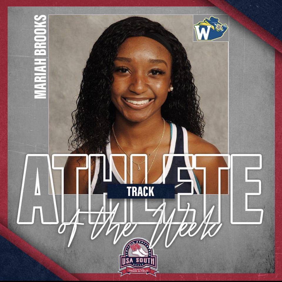 Mariah Brooks Named USA South Track & Field Athlete of the Week