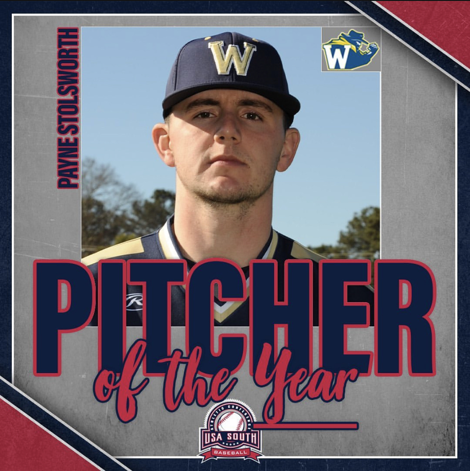 Payne Stolsworth Earns USA South Pitcher of the Year Honors