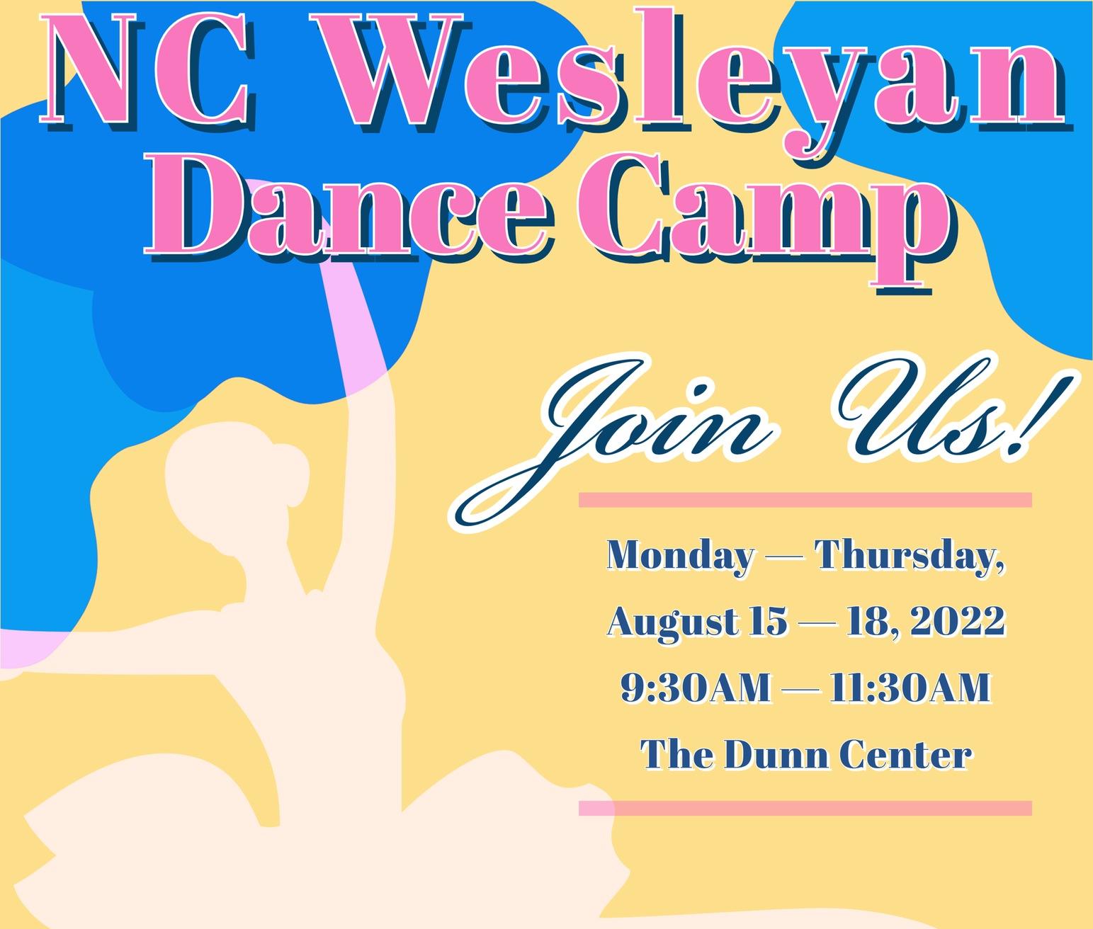 Dance Program to Host Camp in August