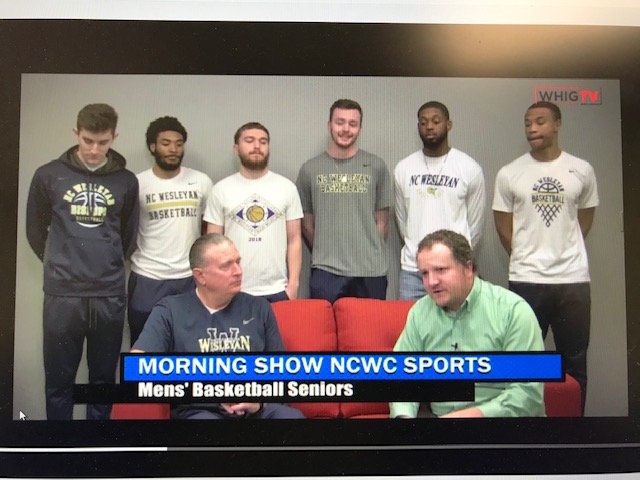 Men's Basketball Senior Class Featured on WHIG-TV