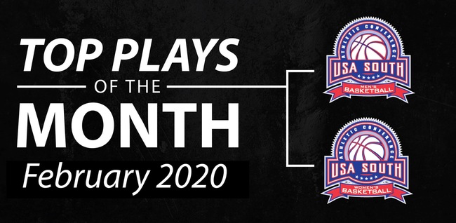 VIDEOS: USA South Top Basketball Plays of February