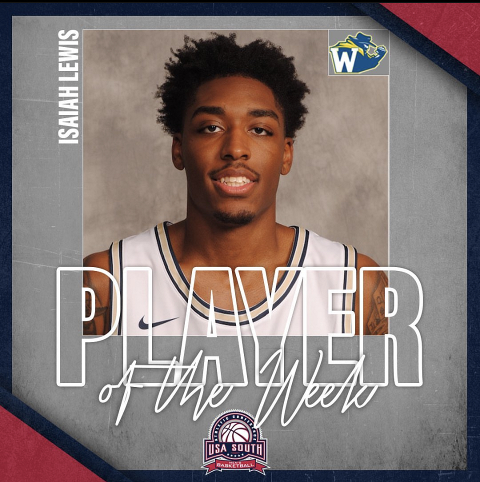 Lewis Named USA South Player of the Week