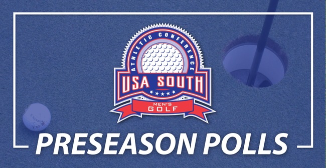 Men's Golf Chosen to Finish 7th in USA South Preseason