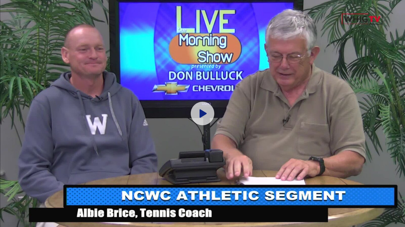 Tennis Coach Brice Featured on WHIG