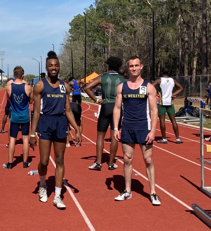 Men's Track Competes Again at UNCW
