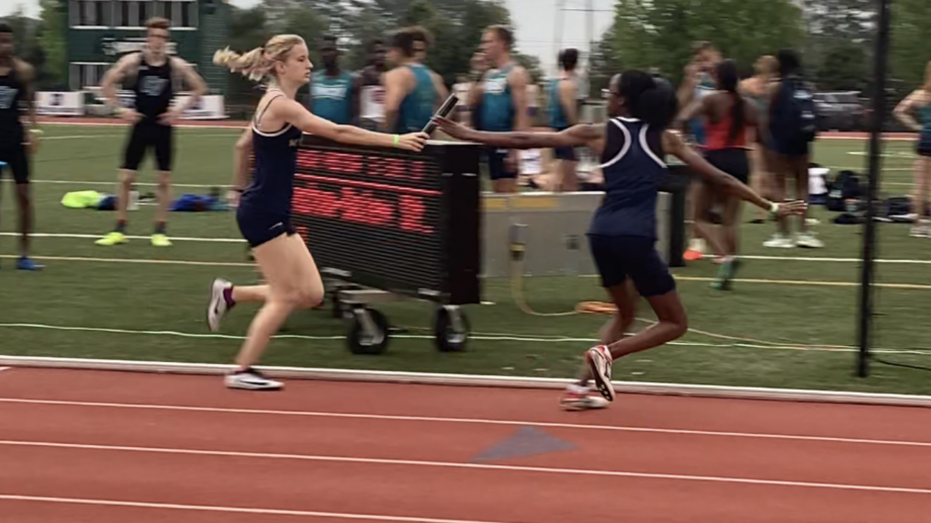 Track & Field Competes at Mount Olive