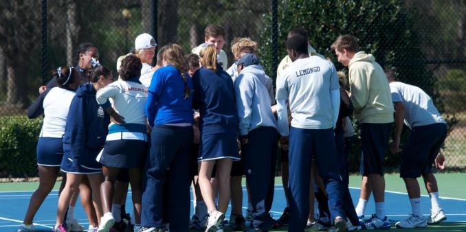 Bishop Tennis Takes Two from Guilford