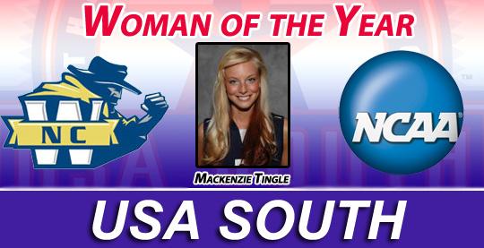 NCWC's Tingle Named USA South Woman of the Year