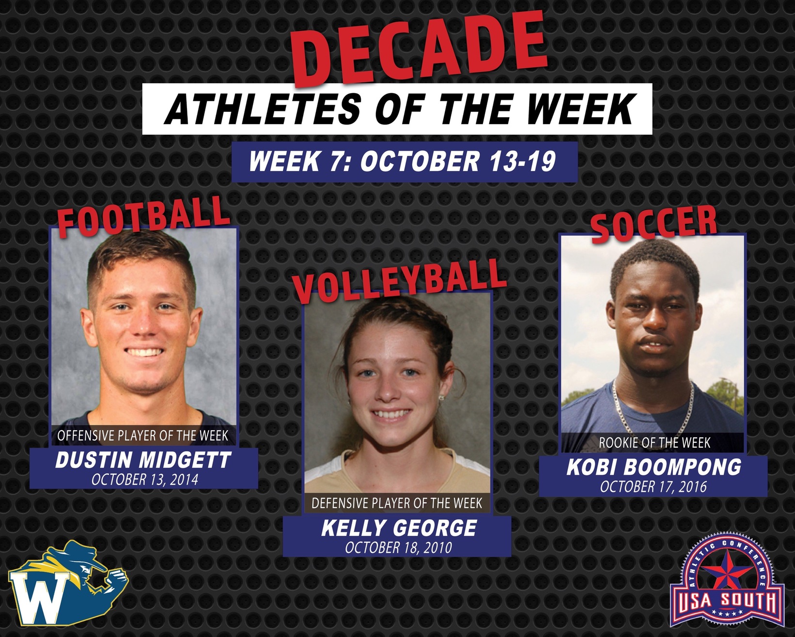 Volleyball's Kelly George Takes Home Decade Athlete of the Week
