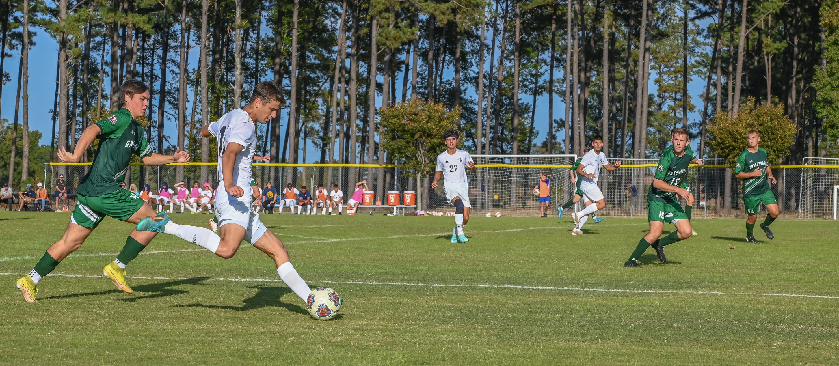 Bishops Soccer Shuts Out Greensboro On Senior Day