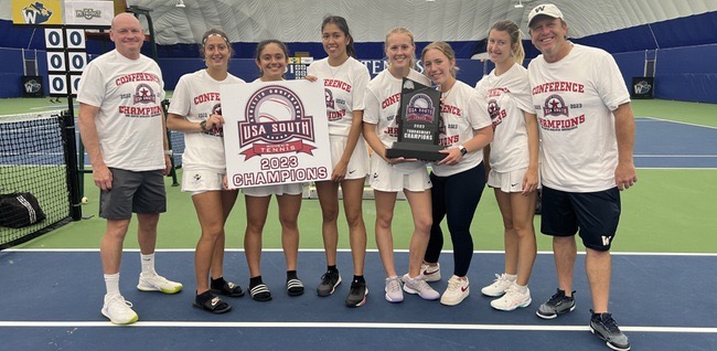 Women's Tennis Wins 2023 USA South Conference Championship