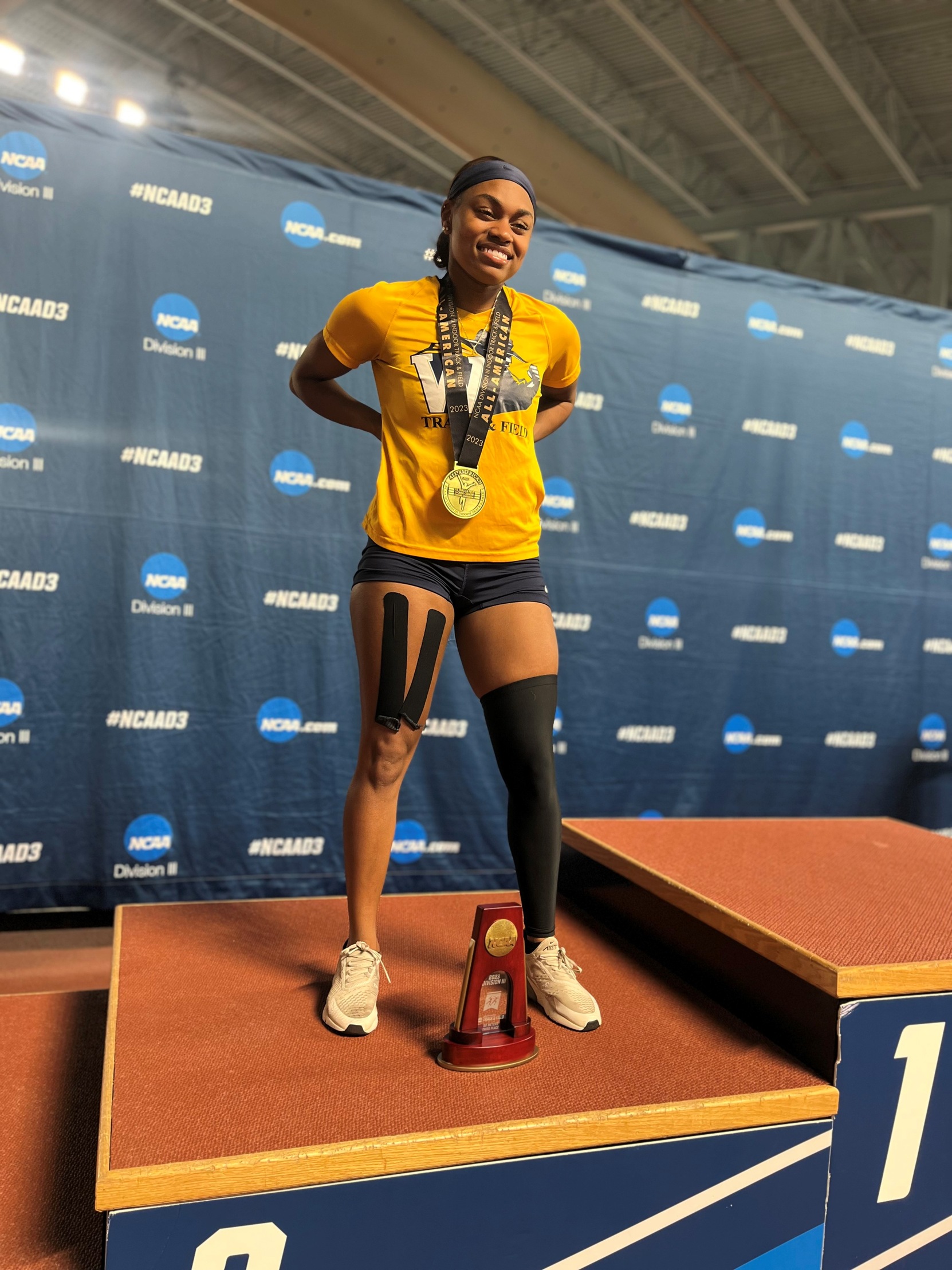 Track and Field's Ahnia Cherry Finishes 3rd in 60M at NCAA National Championships